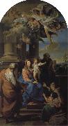 Holy Family with St. Elizabeth, Zechariah, and the infant St. John the Baptist